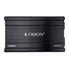 Orion CBA4500.2 rear panel with controls enables versatile car audio setup.