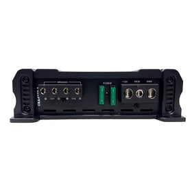 Orion CBA4500.2 wiring area supports easy RCA connections for setup convenience.