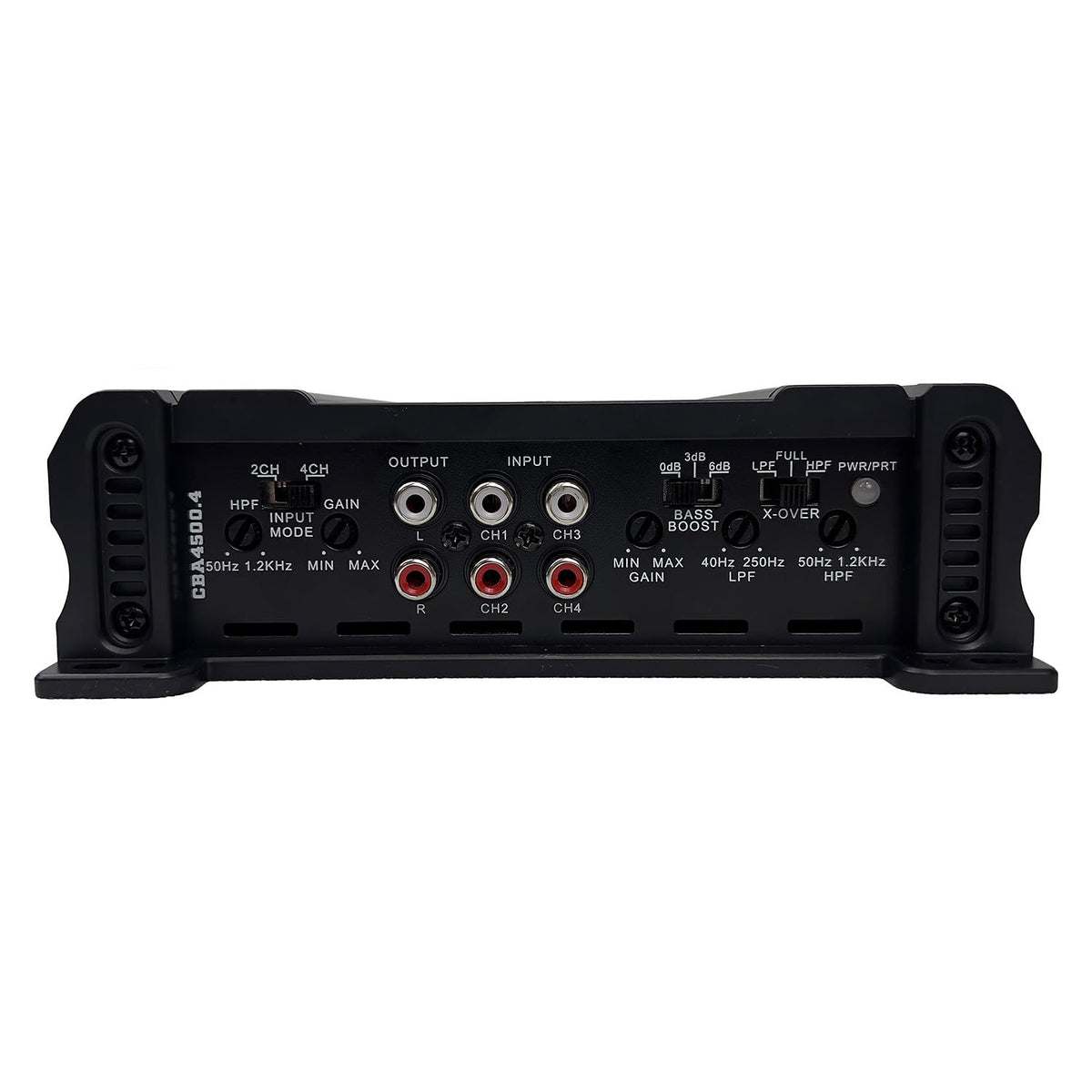 Orion CBA4500.4 installed on a dashboard setup for high-performance audio