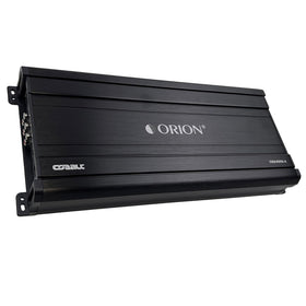 Orion CBA4500.4 front panel view showing precise controls for balanced car audio