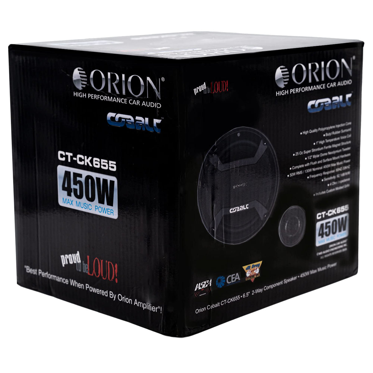 ORION Cobalt size comparison with ruler showing 6.5-inch fit for compatibility