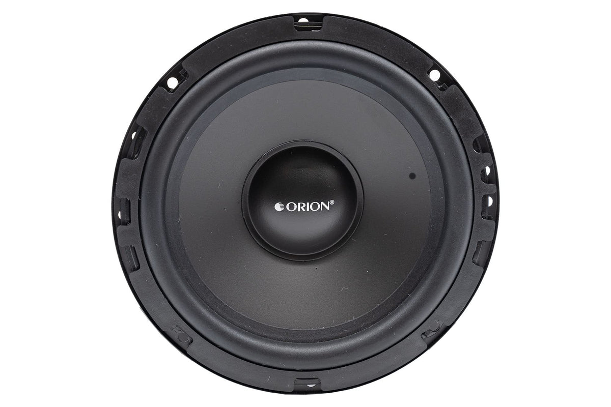 ORION Cobalt tweeter detail showing neodymium dome for crisp high frequencies