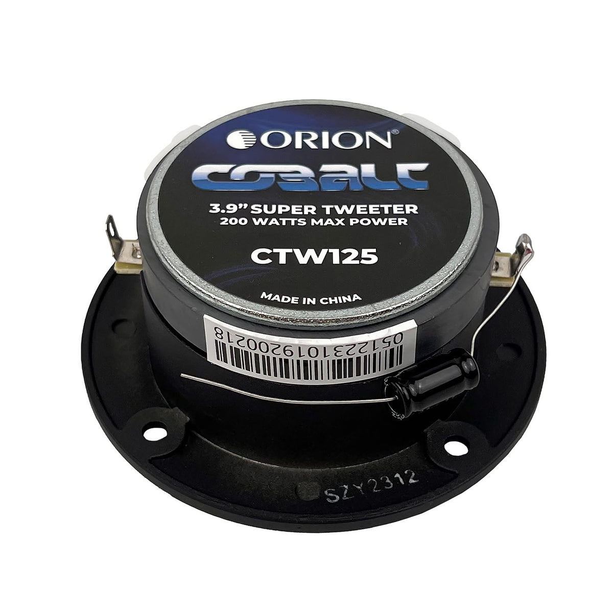 ORION Cobalt wiring and built-in crossover detail simplifying installation and protection