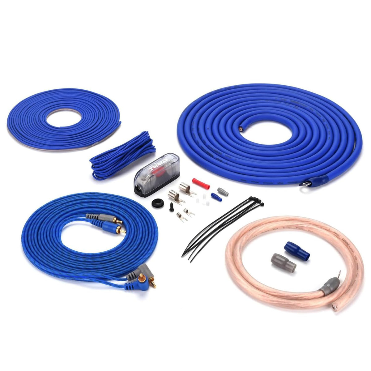 ORION COKIT4 4ga wiring kit image highlights complete install-ready bundle.