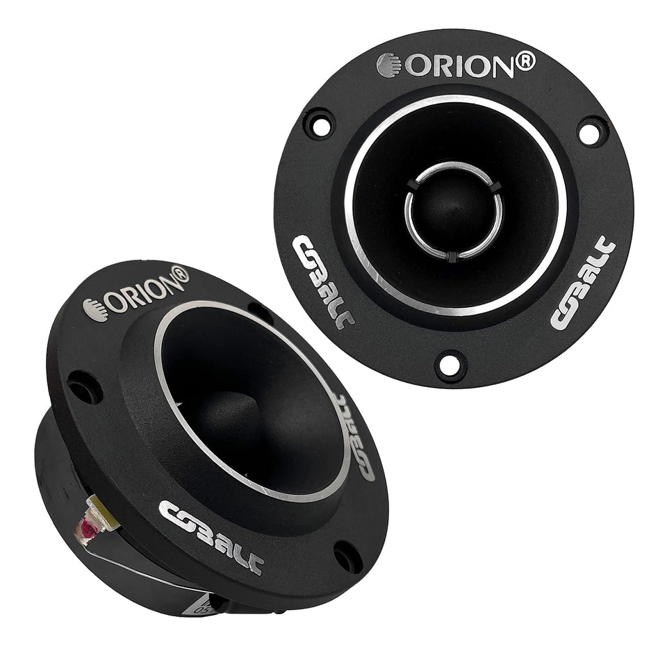 ORION CTW150 front view showing compact bullet housing and grille, improves treble clarity