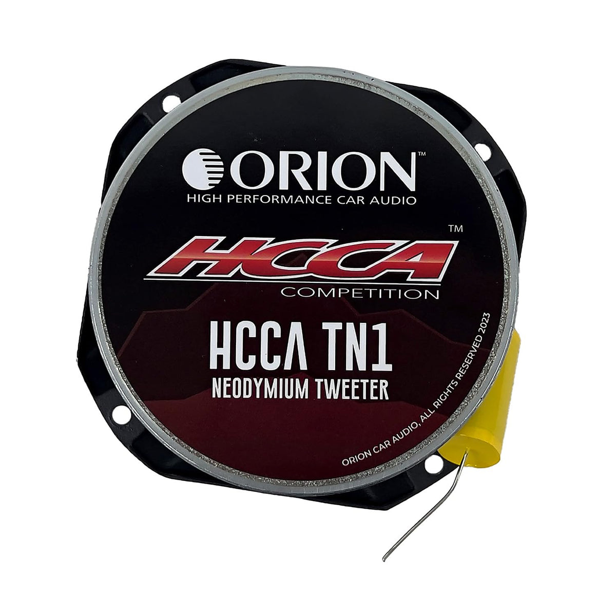 Orion HCCA TN1 4.5-inch bullet tweeter ideal for premium automotive sound.