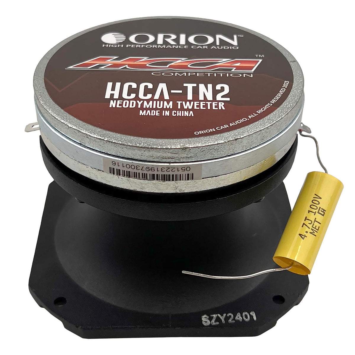 ORION HCCA TN2 built-in crossover for simple installation