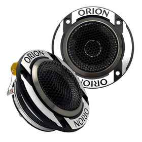 Orion HCCA100NE super-tweeter mounted on motorcycle for clearer highs