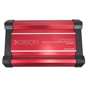 ORION HCCA3000.1DSPLX side profile highlights compact depth for tight installs.