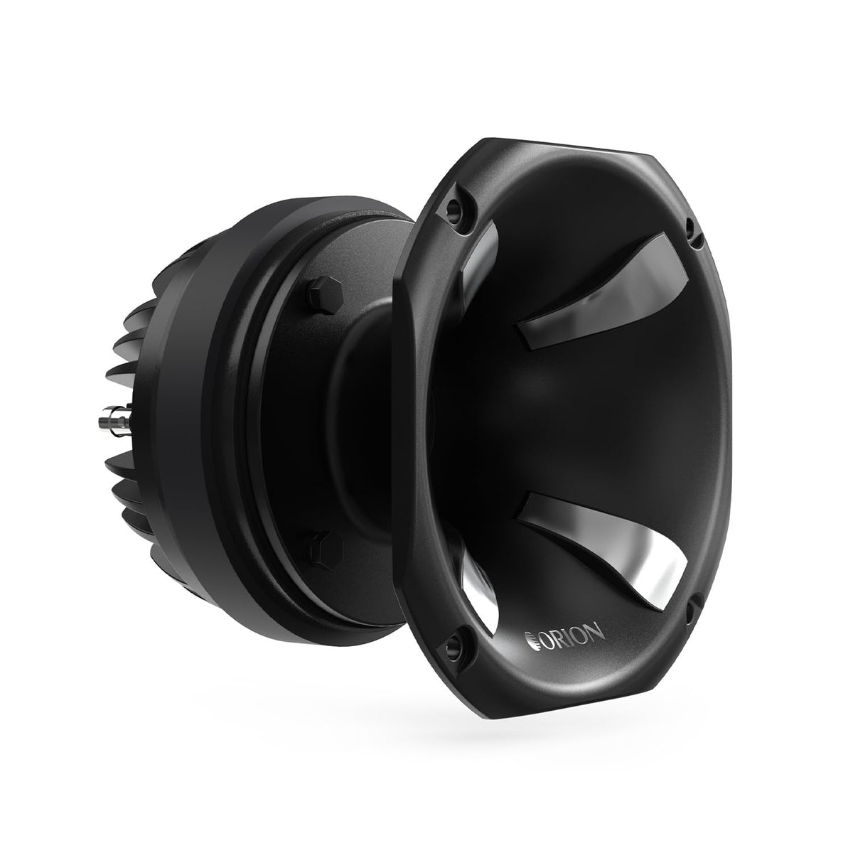 ORION XDK200 front view with horn highlighting high-frequency clarity for pro car audio