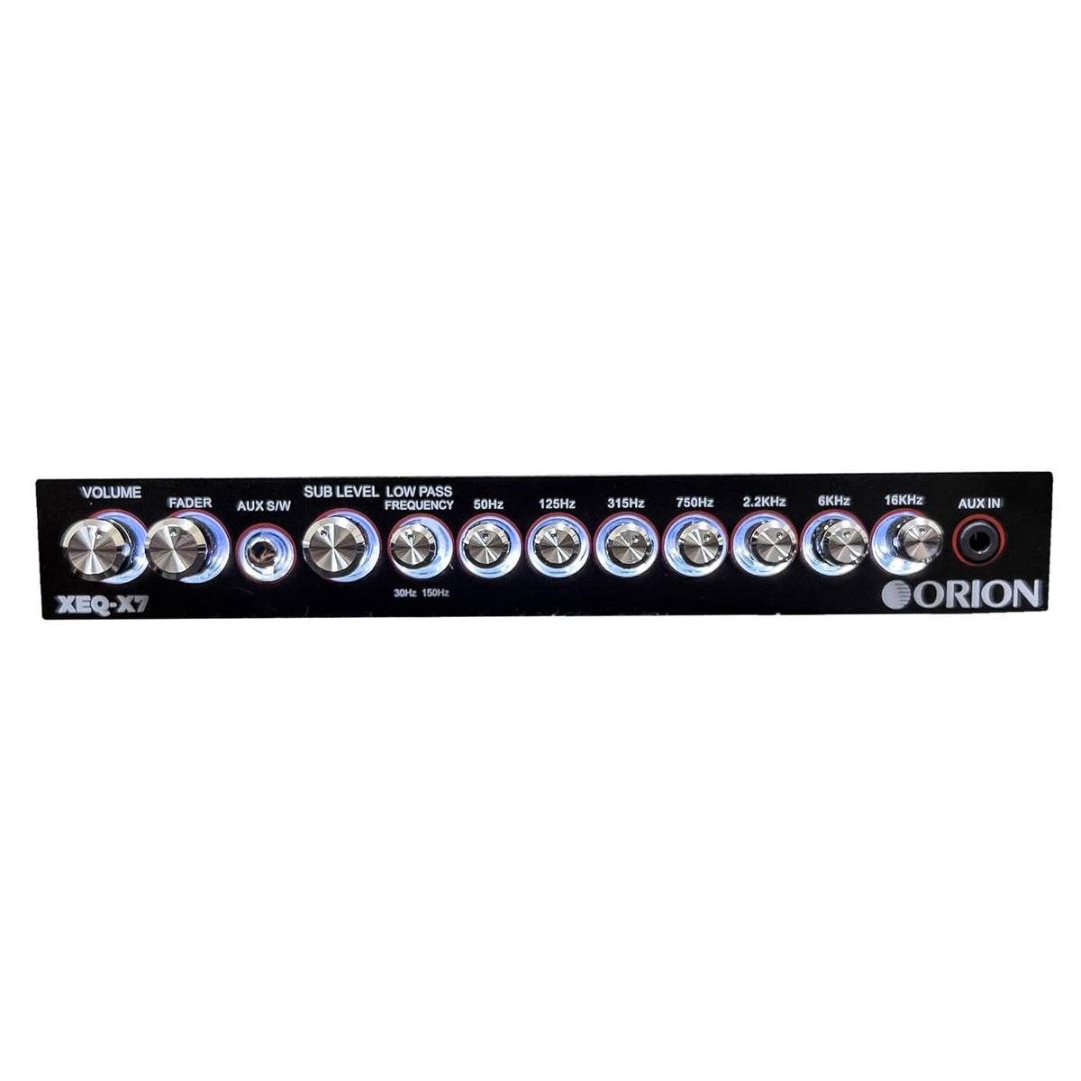 ORION XEQ-X7 seven-band interface for precise sound shaping
