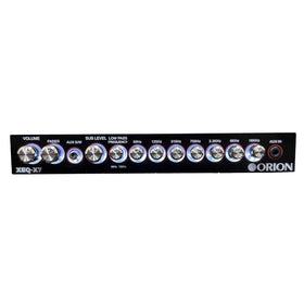 ORION XEQ-X7 seven-band interface for precise sound shaping