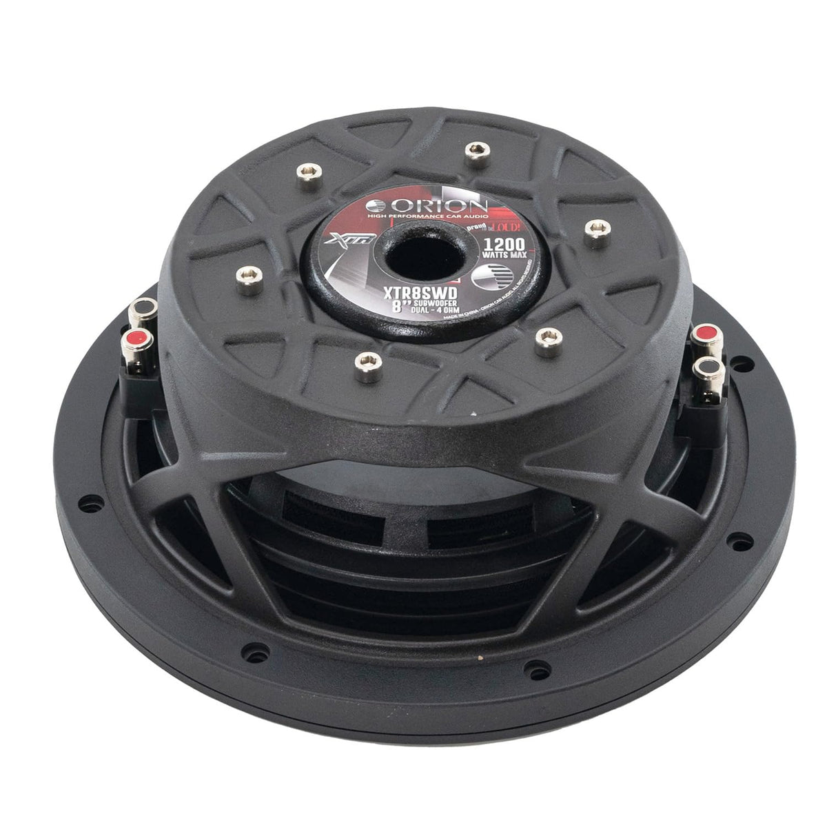 ORION XTR8SWD2 cone detail features UV coating for heat and vibration resistance.