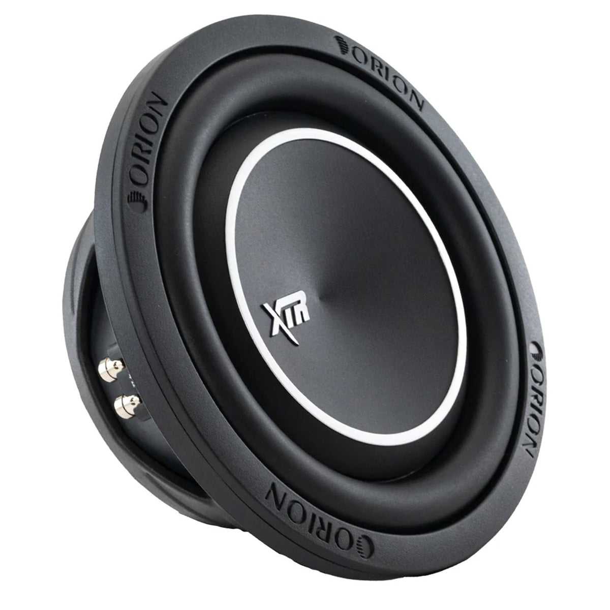 ORION XTR8SWD2 front view, compact free-air subwoofer ideal for OEM replacement.