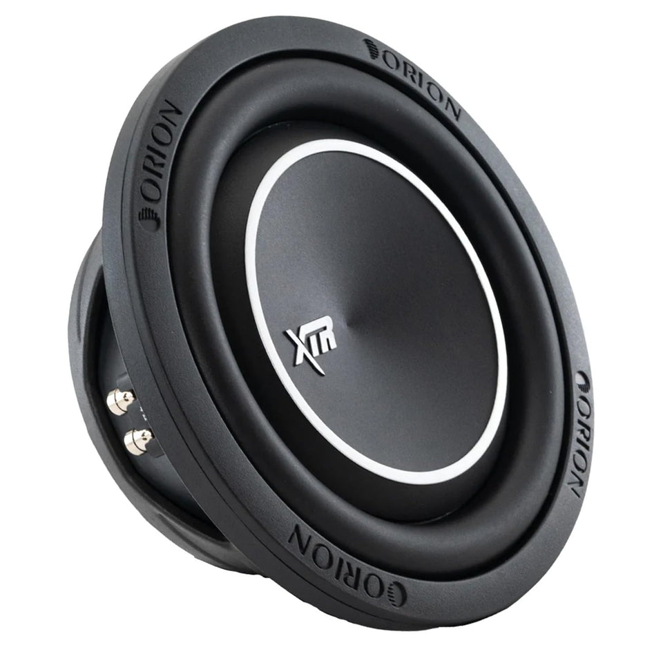 ORION XTR8SWD2 front view, compact free-air subwoofer ideal for OEM replacement.