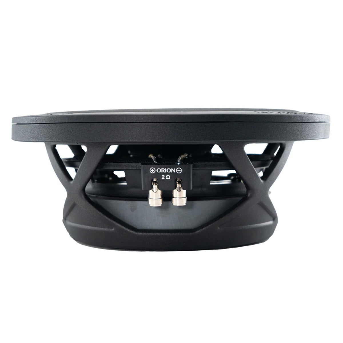 ORION XTR8SWD2 terminal plates illustrate flexible dual 2Ω wiring.
