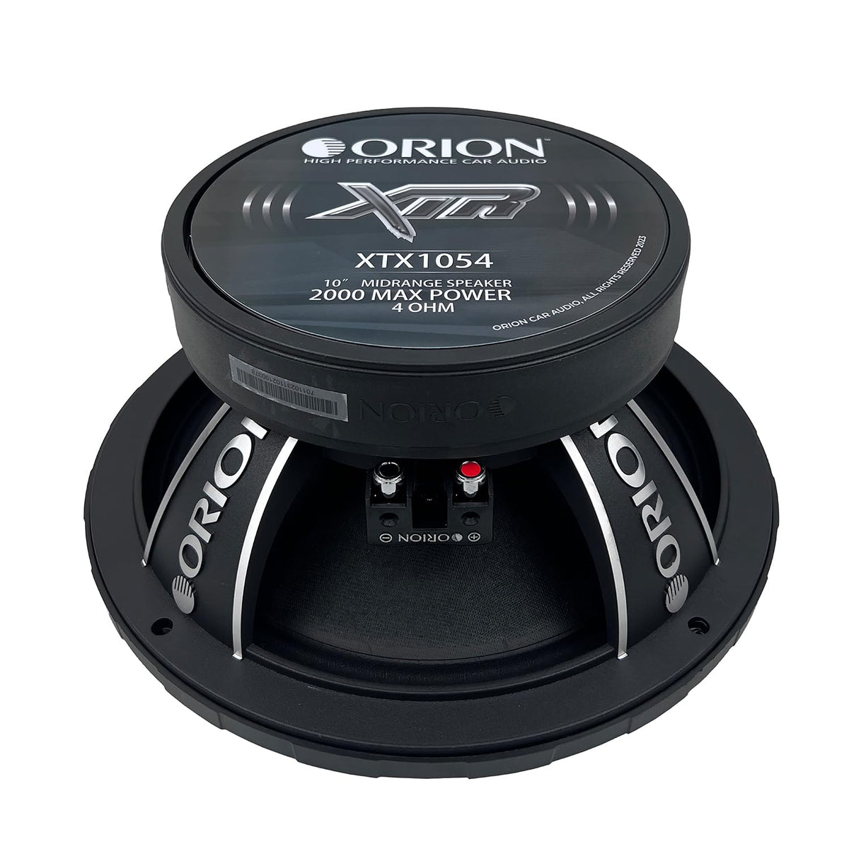 ORION XTR XTX1054 dimensions show 10.24-inch diameter and 4.72-inch depth.