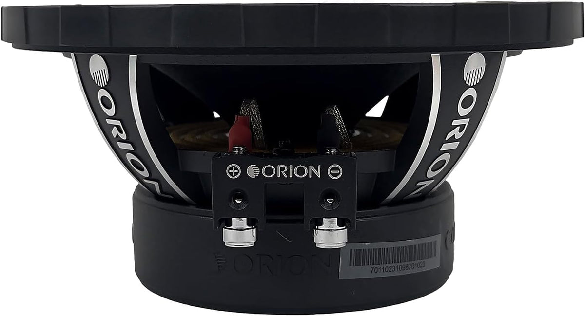 ORION XTR XTX652 two-ohm impedance for versatile amp pairing and solid bass