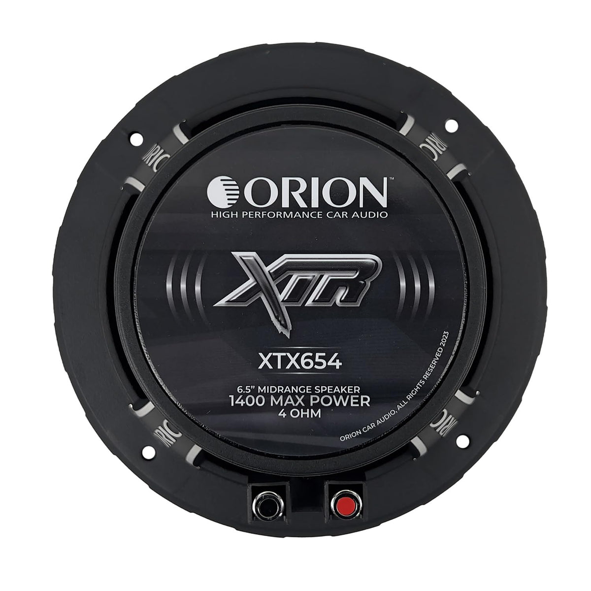 ORION XTR XTX654 pair in-vehicle setup demonstrates balanced midrange output.