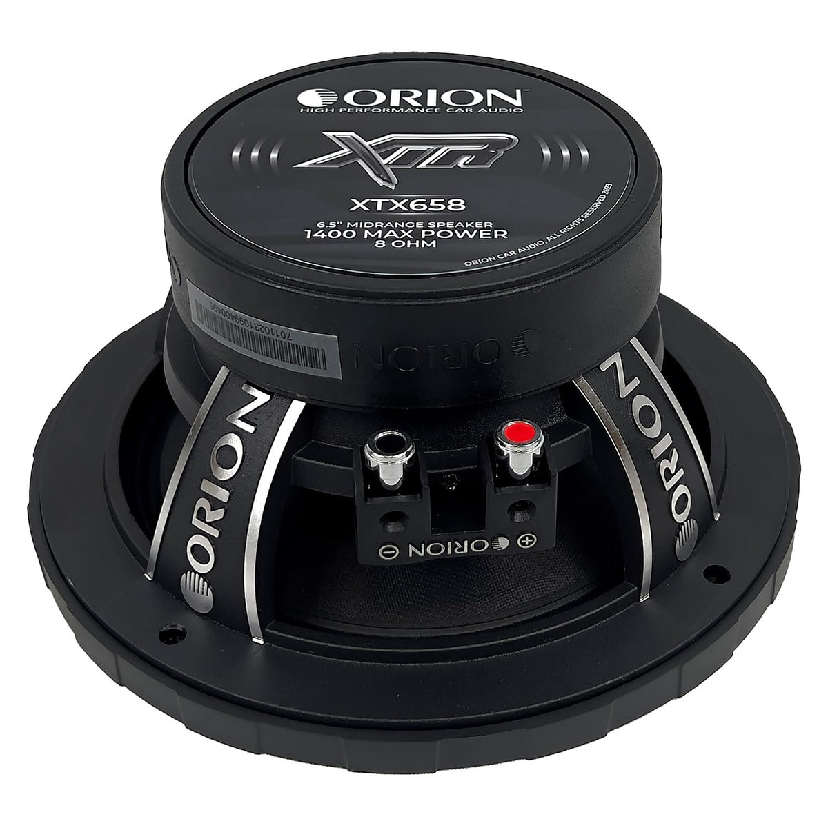 ORION XTR XTX658 1.5 inch voice coil delivers durable heat-tolerant performance