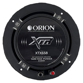 ORION XTR XTX658 40 oz magnet provides strong midrange foundation and authority