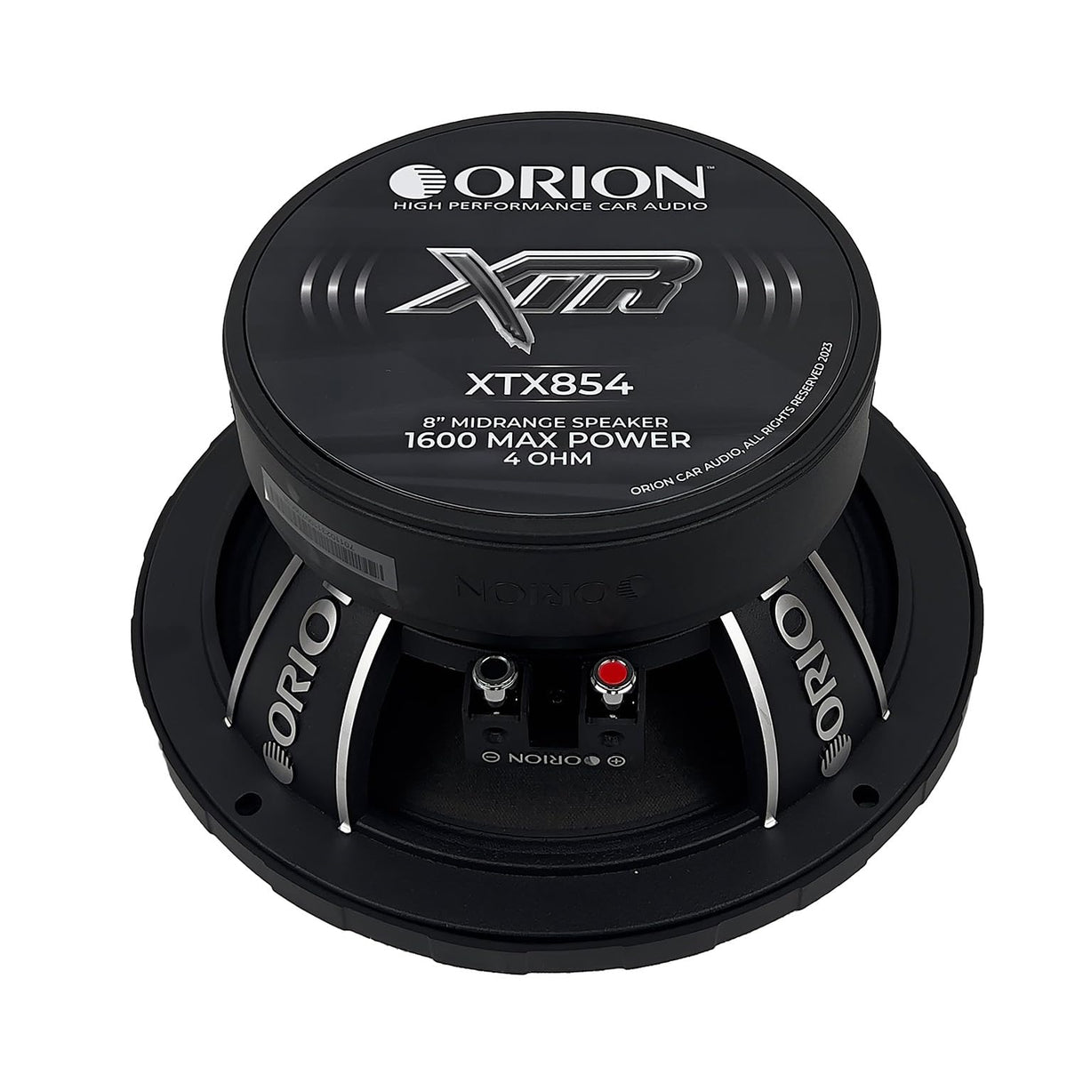 ORION XTR XTX854 in-car installation ready for upgrades.