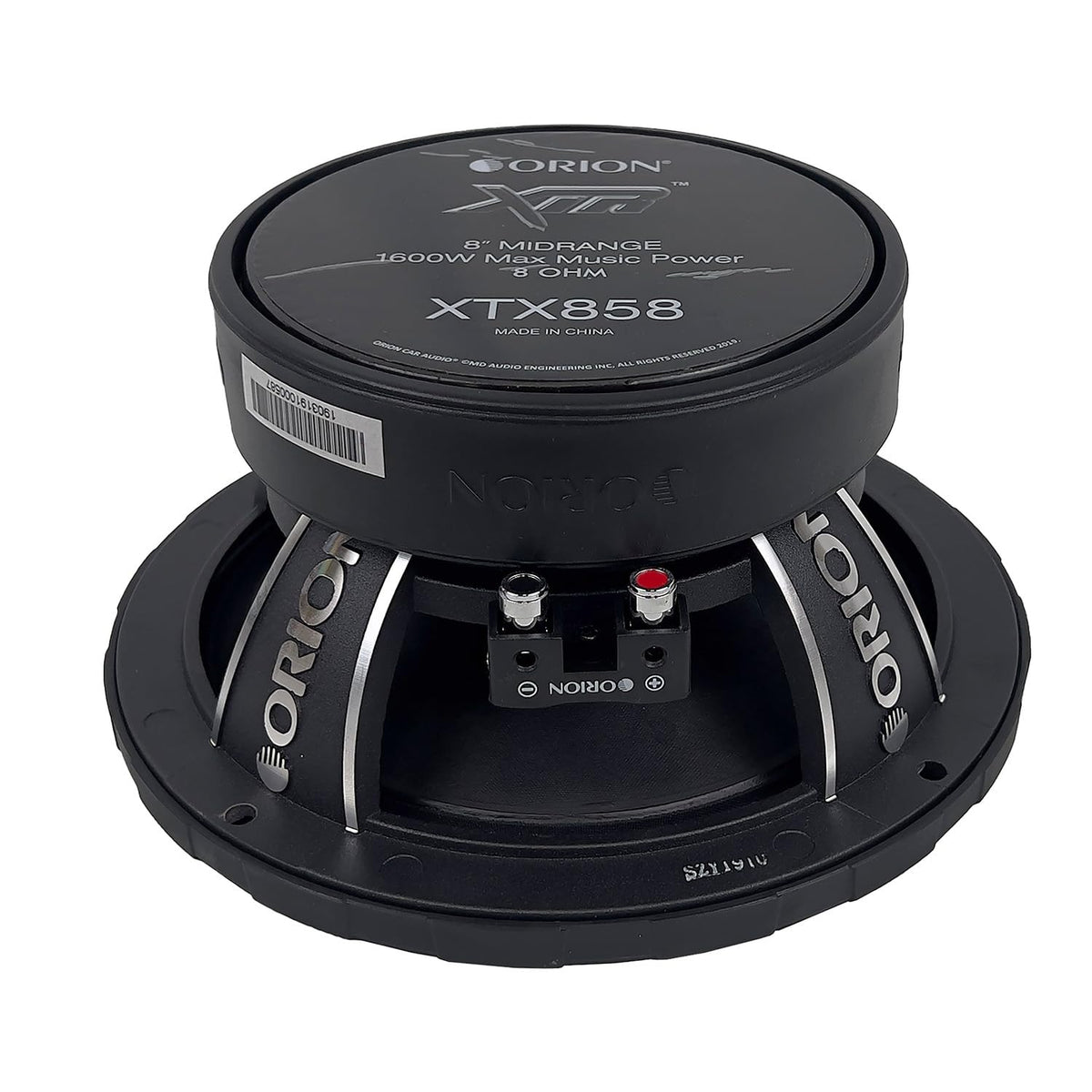 ORION XTR XTX858 8-inch diameter and mounting dimensions for fit planning