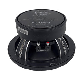 ORION XTR XTX858 8-inch diameter and mounting dimensions for fit planning