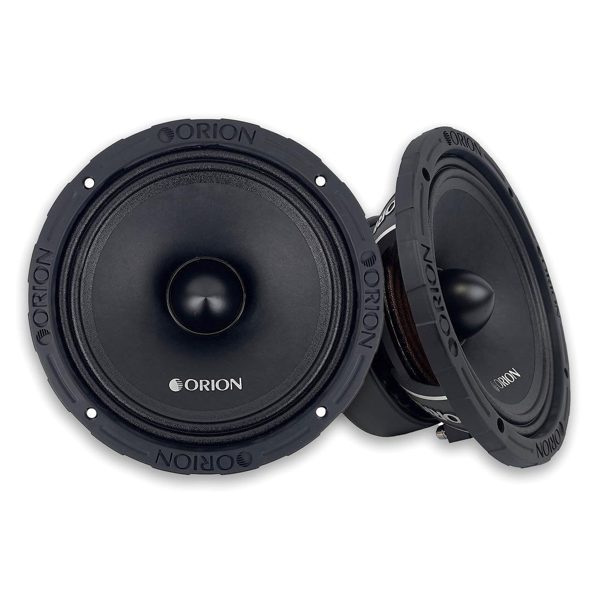 ORION XTR XTX858 midrange with bullet design for clear in-car mids