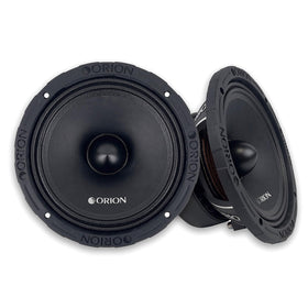 ORION XTR XTX858 midrange with bullet design for clear in-car mids