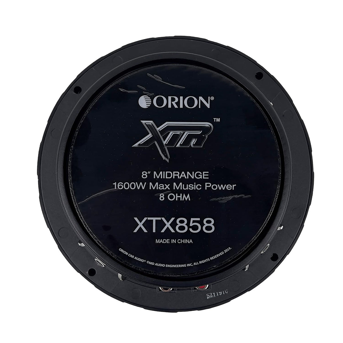 ORION XTR XTX858 high power handling supports loud, clean playback