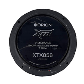 ORION XTR XTX858 high power handling supports loud, clean playback