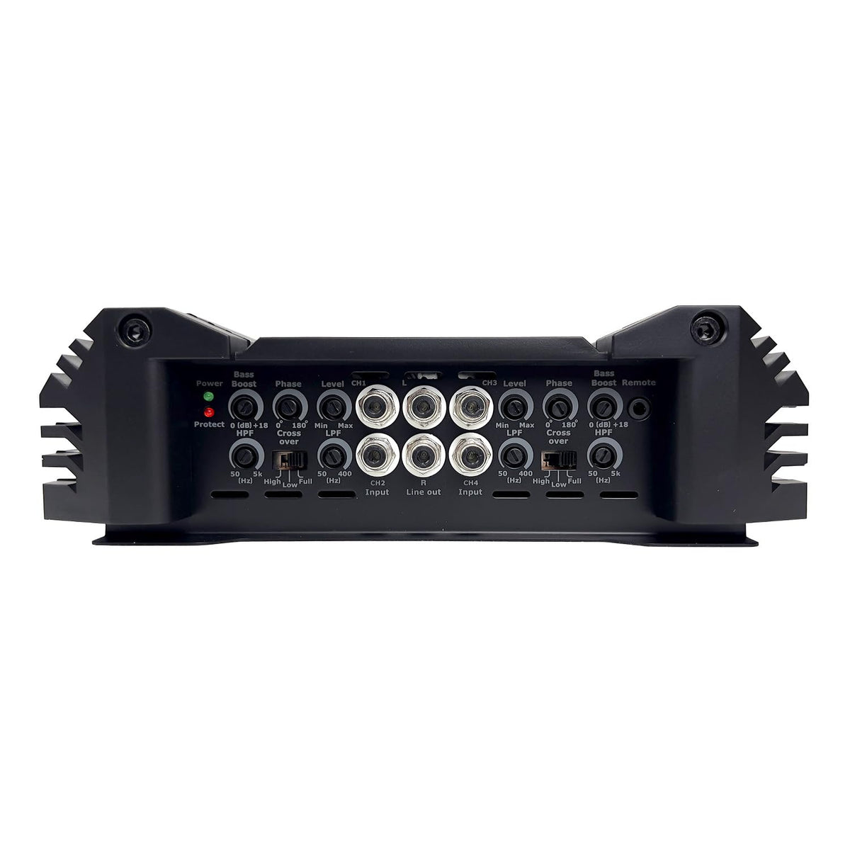 ORION XTR1000.4 bass knob for easy on-the-fly adjustments.
