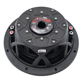 ORION XTR10SWD2 compact-depth installation shot for behind-seat mounting.