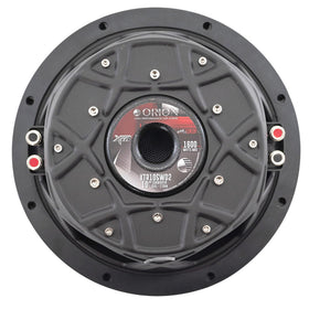 ORION XTR10SWD2 in-car setup demonstrates clean bass and space efficiency.