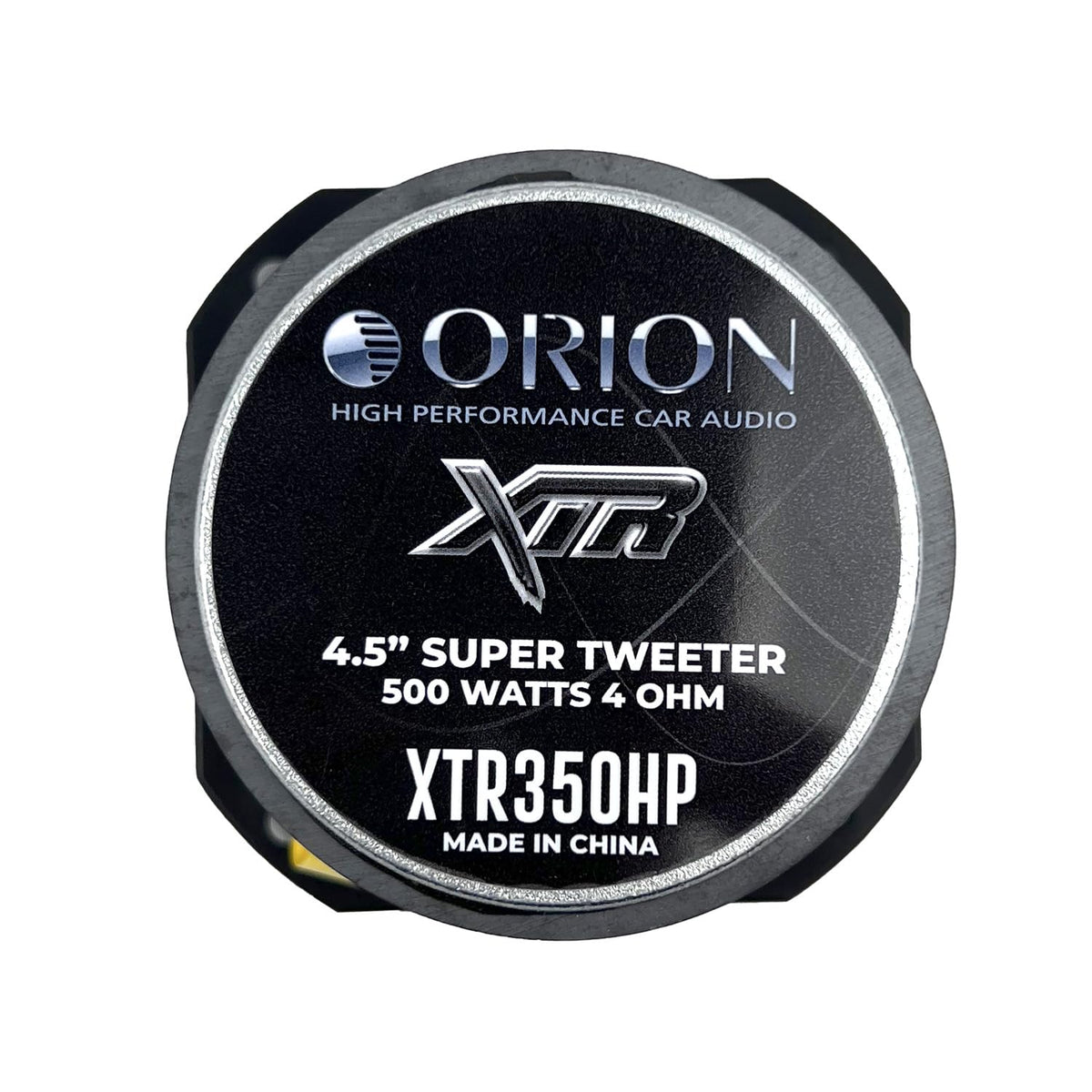 ORION tweeter beside ruler for size scale and easy fitment benefit
