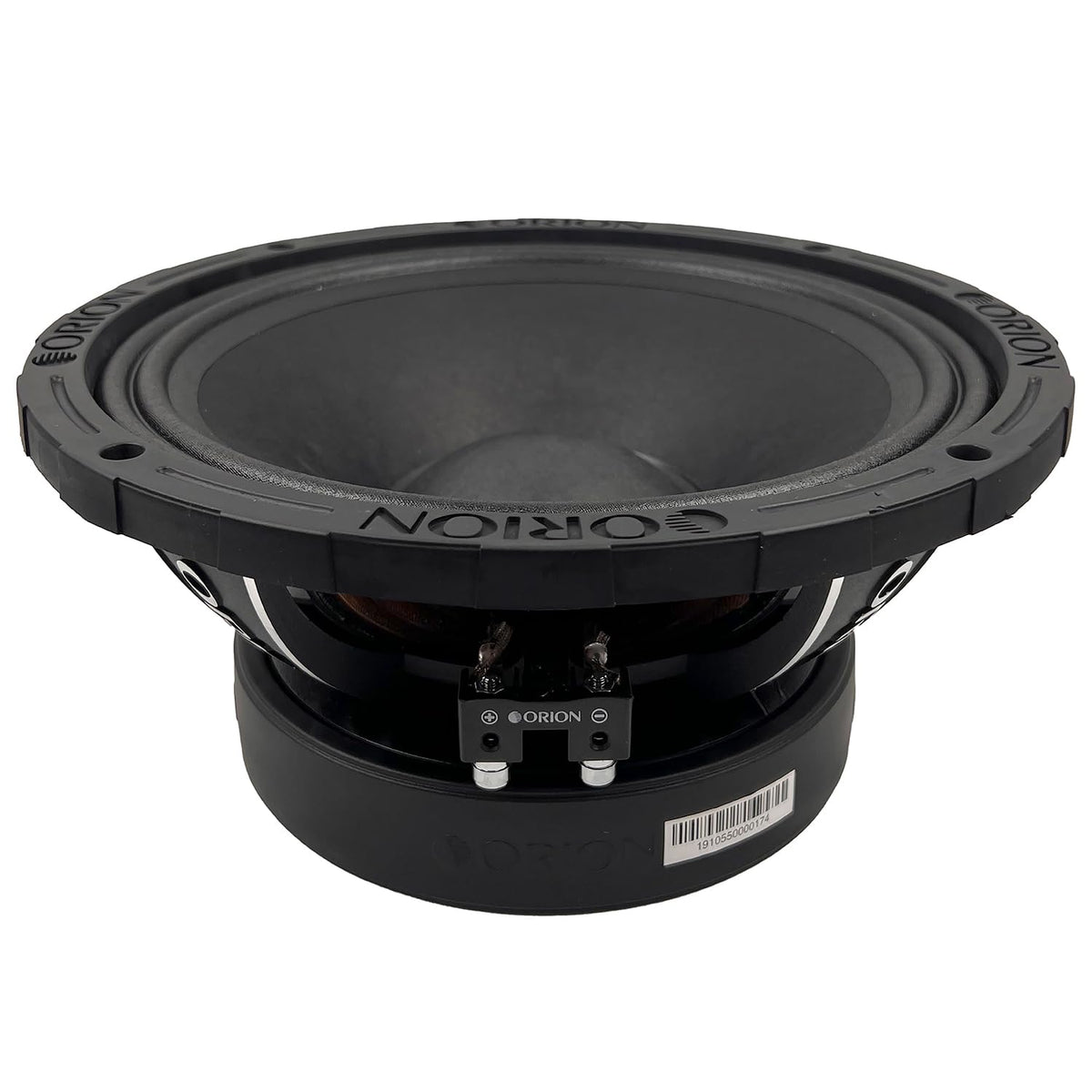 ORION XTX1058DC 120 oz magnet supports strong, low-distortion output