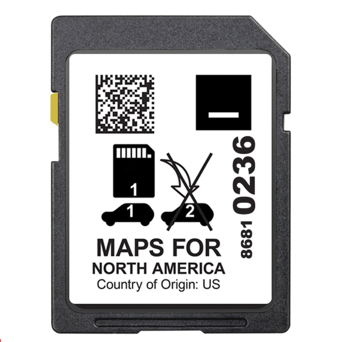 ORIRI·X USA map SD card for GM vehicles; simple upgrade path