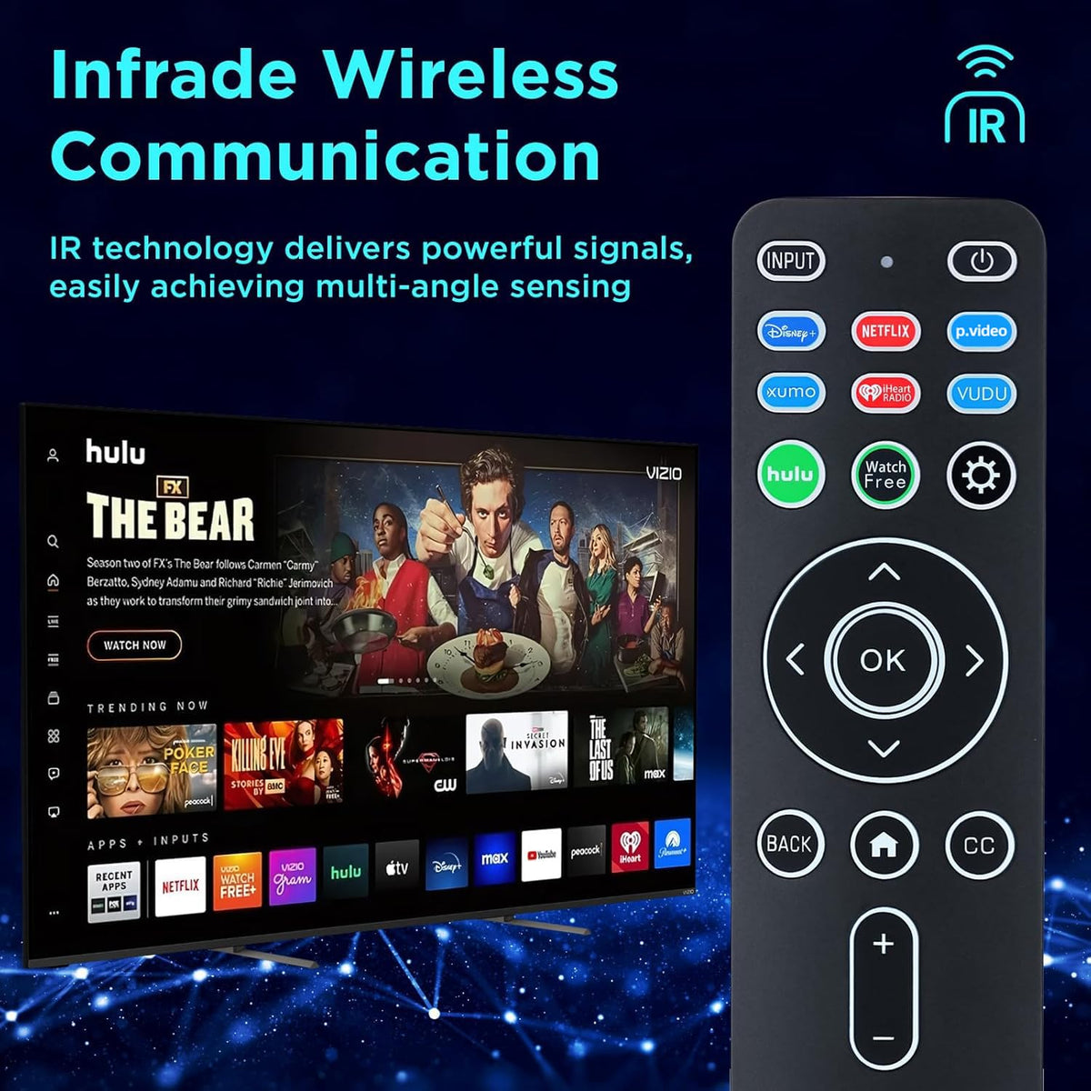 Oritronic XRT260 uses AAA batteries for reliable power
