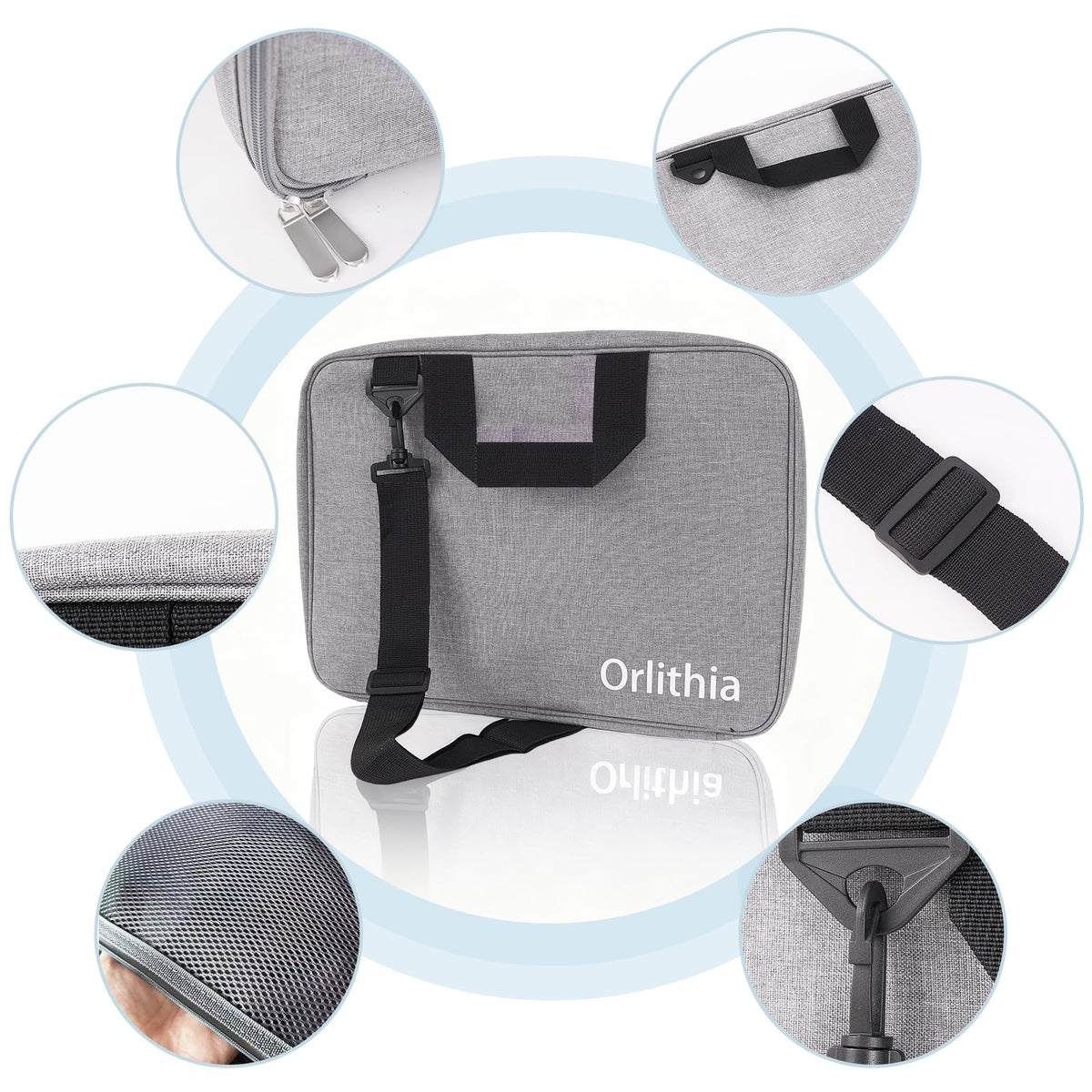 Orlithia water splash test image showing spill protection performance