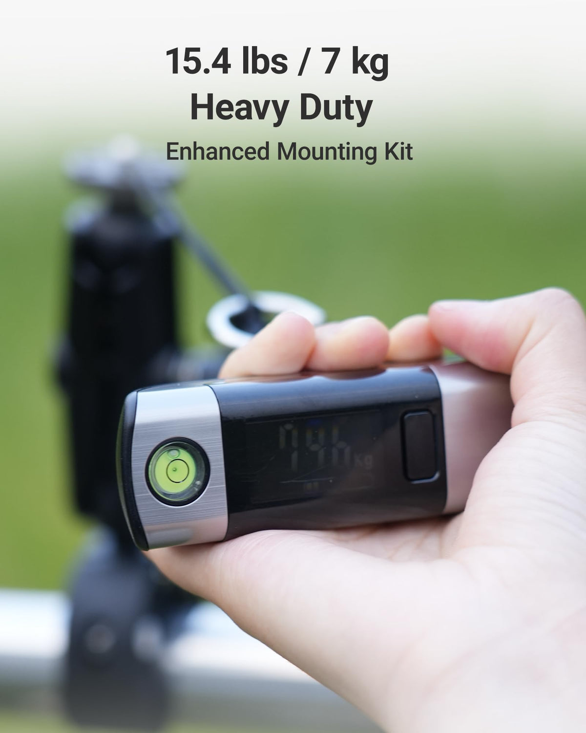 ORLN'K Starlink Mini Mount dual axis adjustment enables optimal angle for signal.