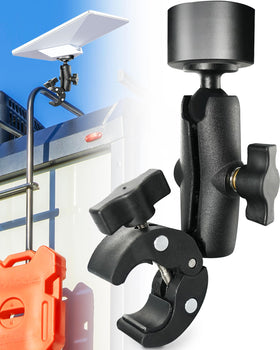 ORLN'K Starlink Mini Mount on roof rails ensures stable installation.