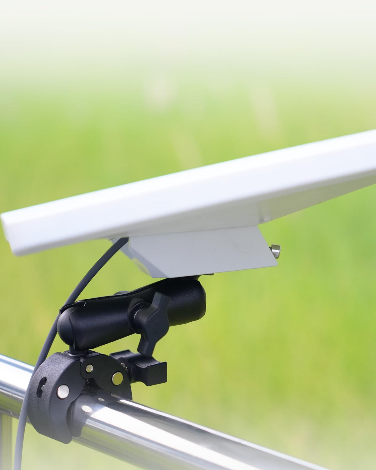 ORLN'K Starlink Mini Mount compatible with RVs, boats, ladders and railings.