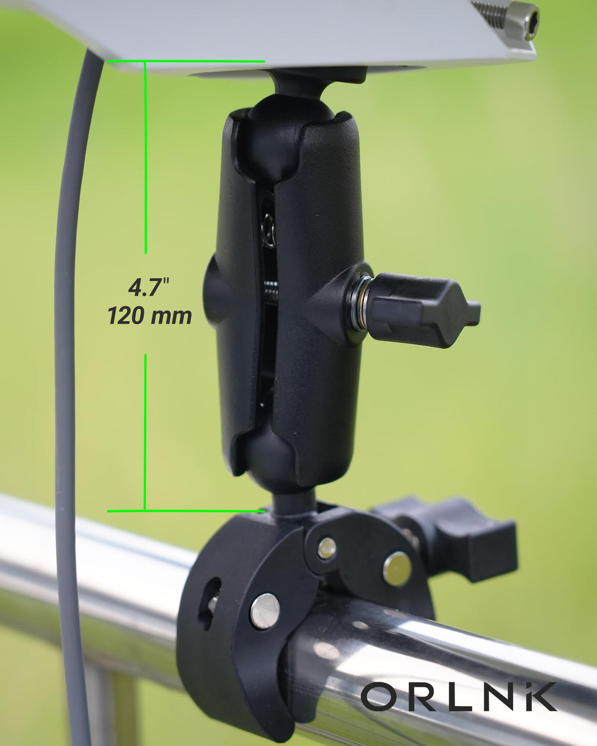 ORLN'K Starlink Mini Mount built with aluminium alloy resists weather and corrosion.