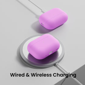 ORNARTO AirPods Pro 2 case soft-touch coating enhances grip and comfort.