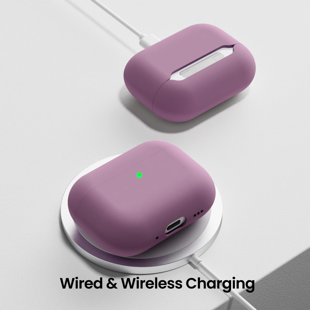 ORNARTO AirPods Pro 3 case compact and lightweight for pocket carry.