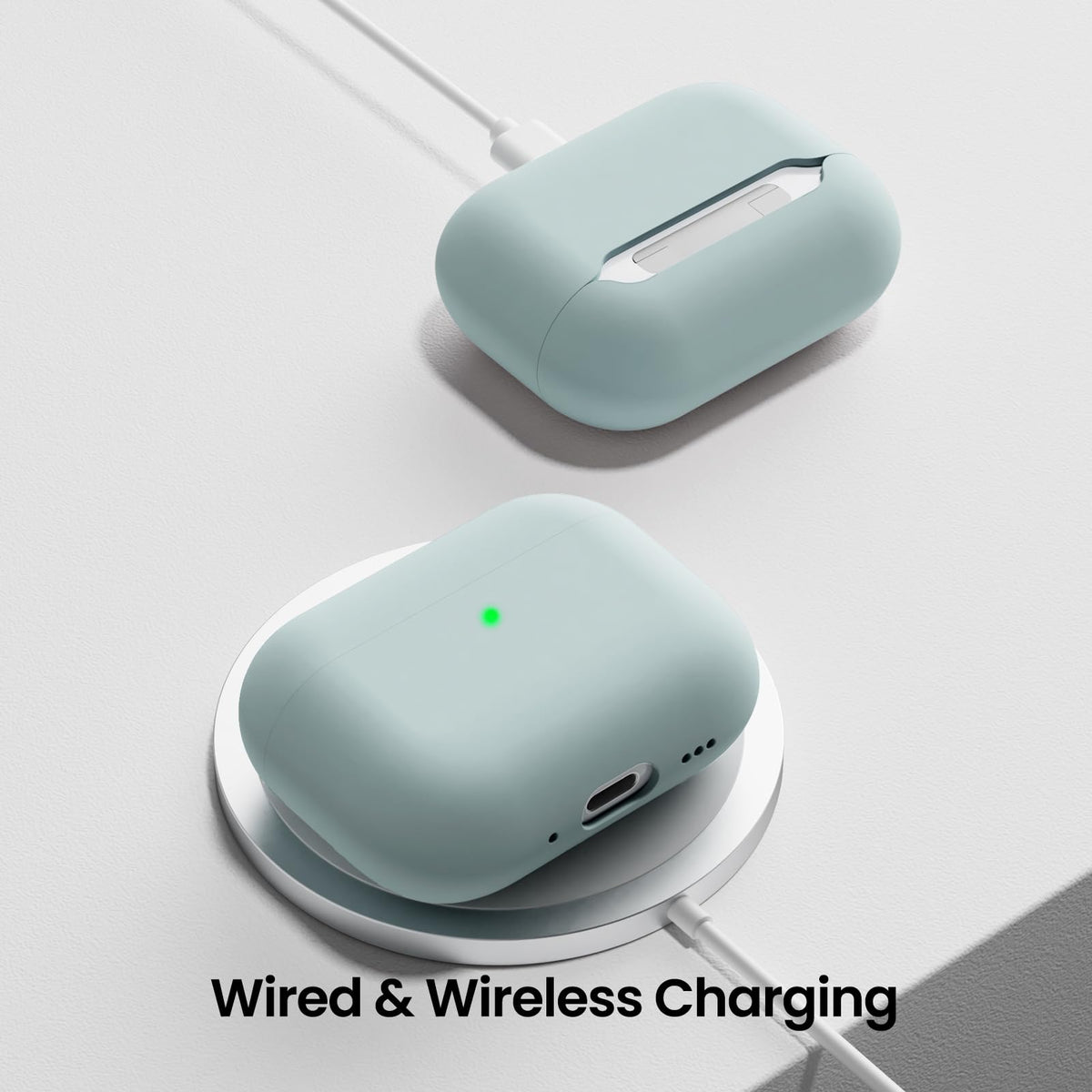 ORNARTO AirPods Pro 3 case easy to install top and bottom parts securely