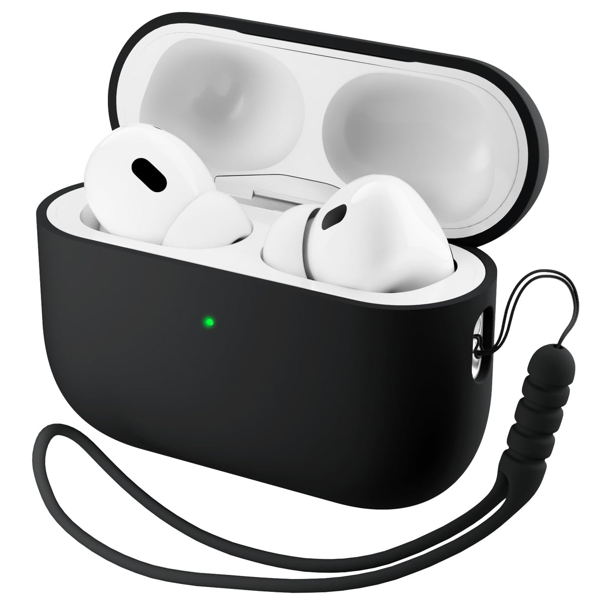 ORNARTO AirPods Pro 3 case with front LED visible for quick status checks.