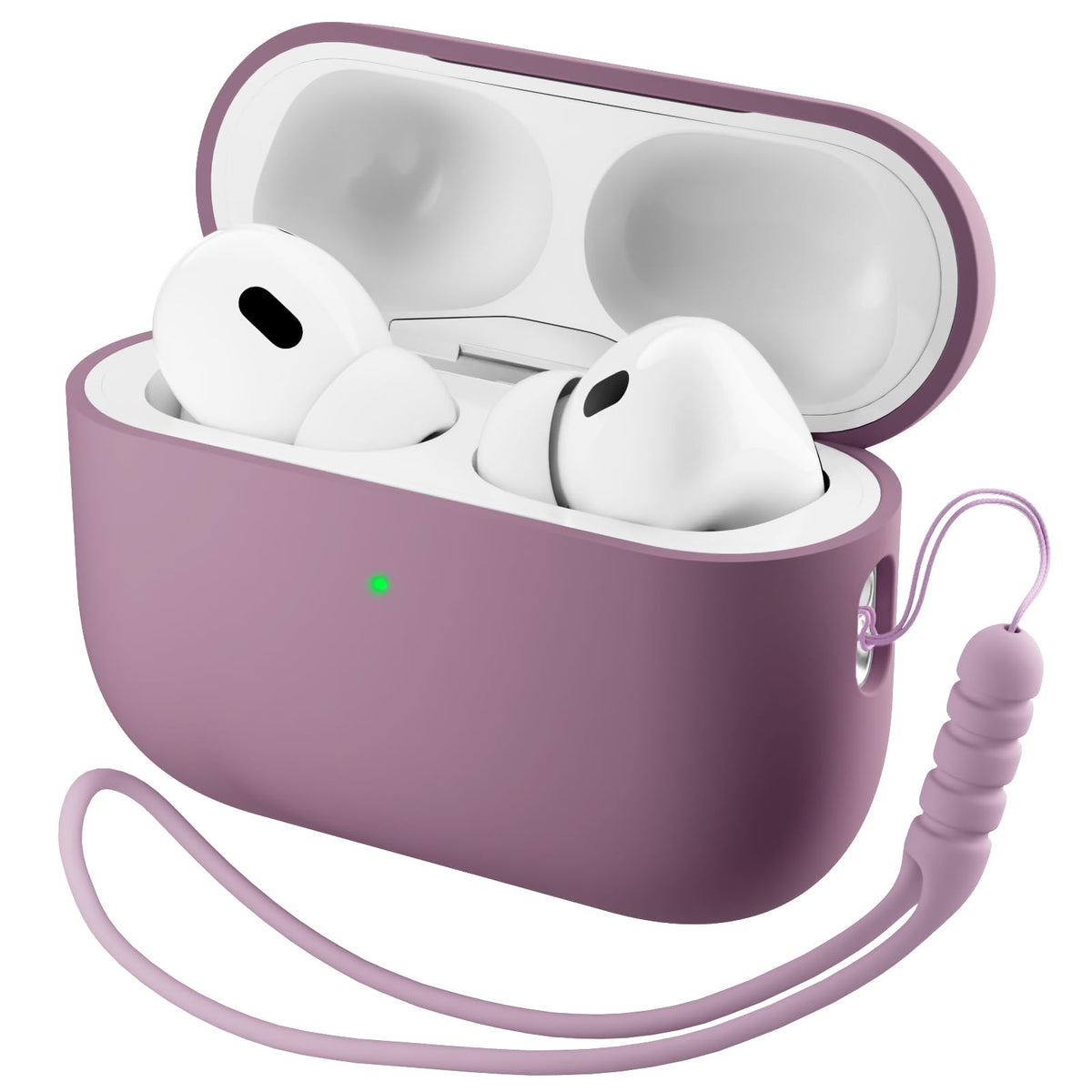 ORNARTO AirPods Pro 3 case with front LED visible for easy status checks.