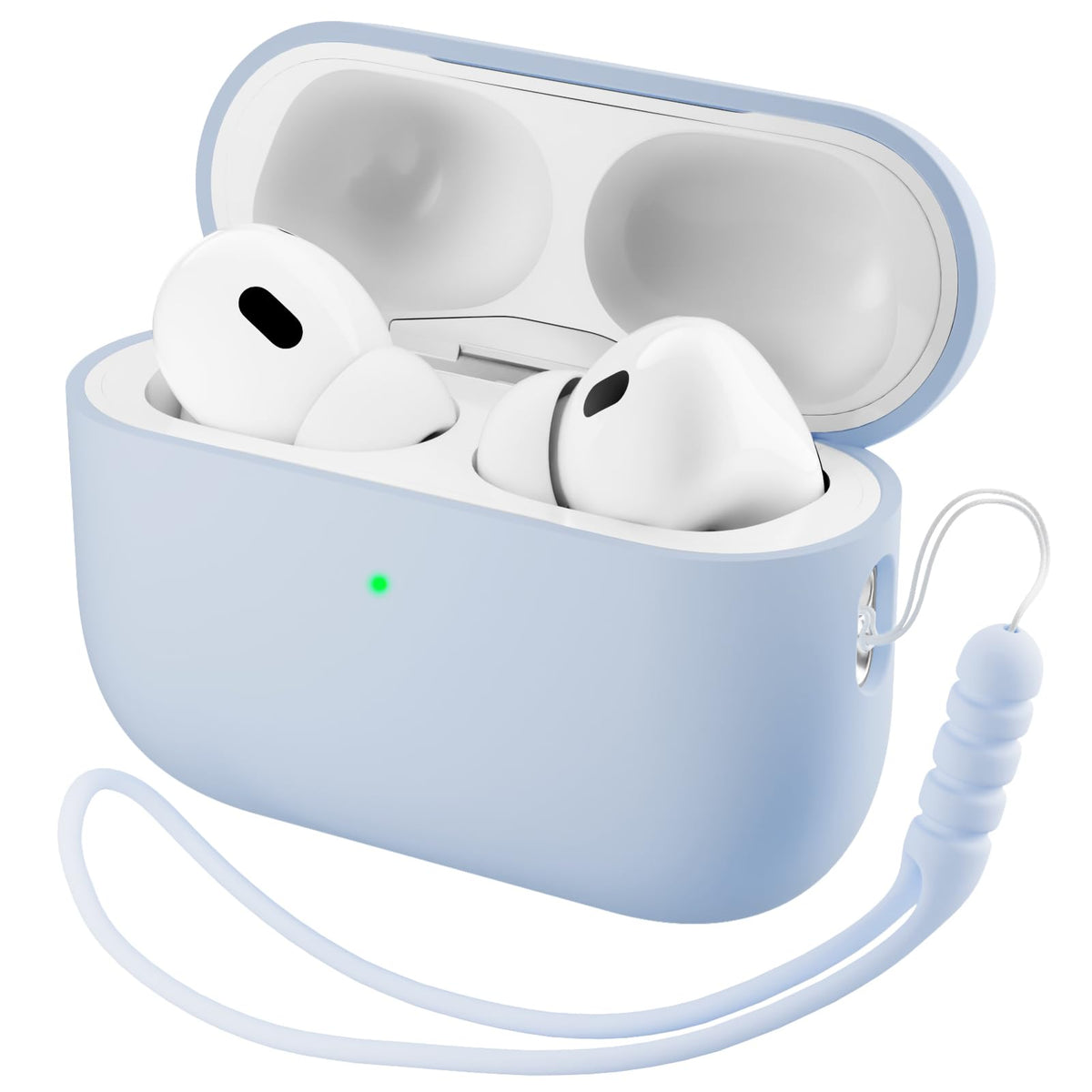 ORNARTO AirPods Pro 3 Case with front LED visible for easy charge status.